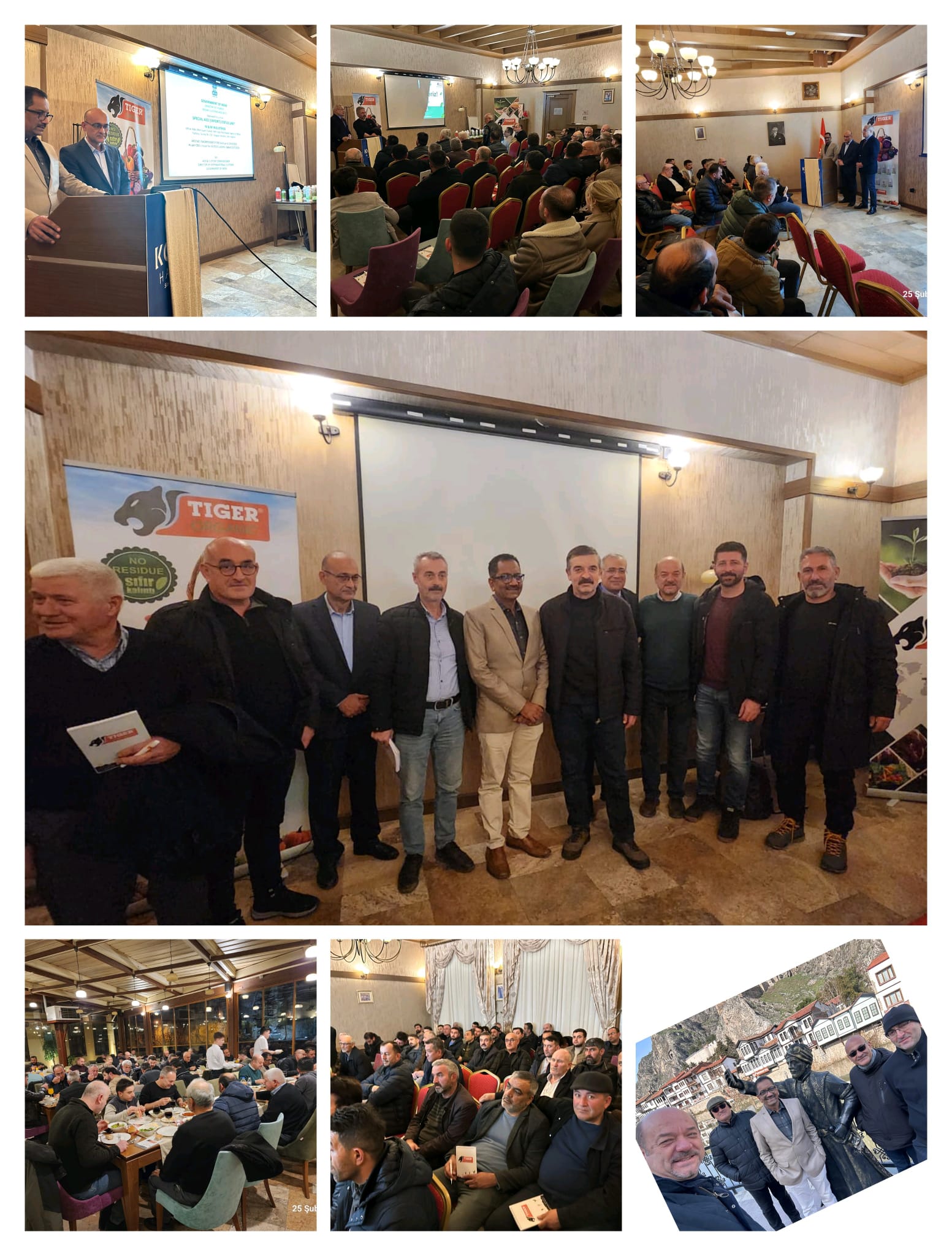 Tiger Organic’ten Amasya’da Önemli Toplantı: Bitkisel Üretim İçin Sürdürülebilir Çözümler